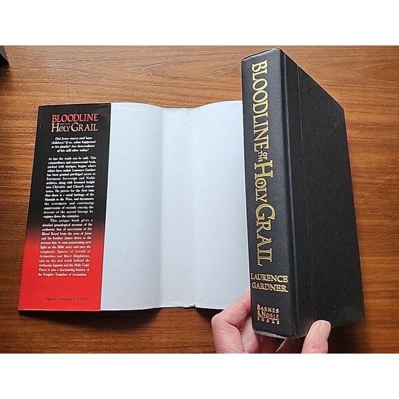 Bloodline of the Holy Grail The Hidden Lineage of Jesus Revealed L. Gardner HCDJ - Picture 7 of 14